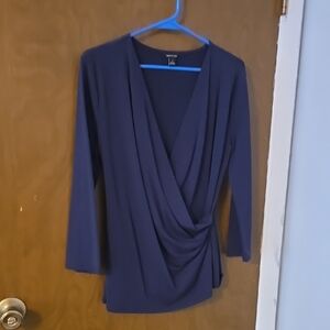 Jade Navy Blue Women's Top